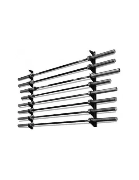 Rangement mural 8 barres olympiques 550843 Amaya Sport-Home-musculation-Pas cher