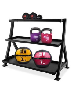 Support multi 3 plateaux AFW-Home-musculation-Pas cher