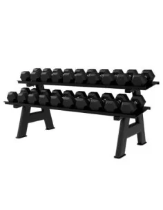 Rack Haltères 2 plateaux  AFW-Home-musculation-Pas cher