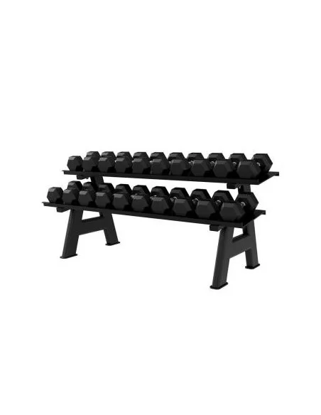 Rack Haltères 2 plateaux  AFW-Home-musculation-Pas cher