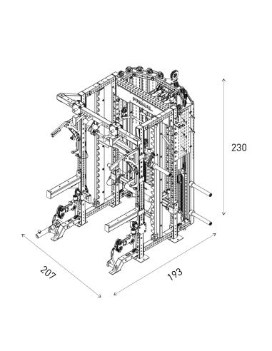 Système de rack multiple Primal Personal Series - MRX9.0 - Système de rack multiple MRX9.0 