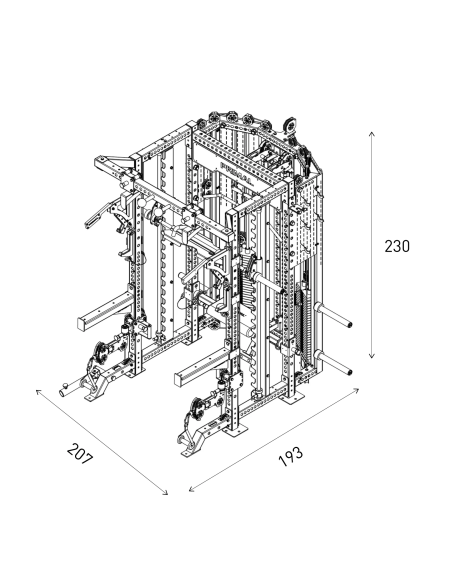 Système de rack multiple Primal Personal Series - MRX9.0 - Système de rack multiple MRX9.0 