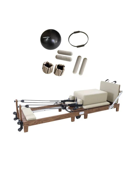 Home Pilates Reformer PRIMAL  avec set d' accessoires .