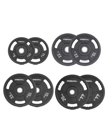 Set de Poids urethane PRIMAL  1000 KG  ( 1 tonnes)