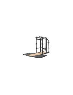 Cage à Squat Power rack Spirit Fitness avec plateforme de levage intégrée : Performance Robustesse et Sécurité Garanties 