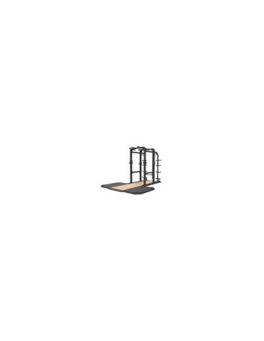 Cage à Squat Power rack Spirit Fitness avec plateforme de levage intégrée : Performance Robustesse et Sécurité Garanties 