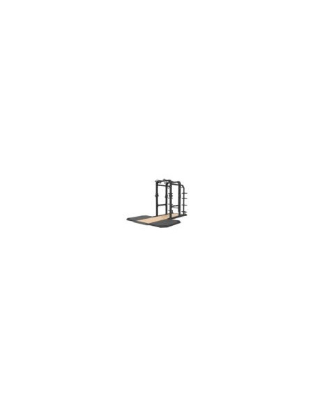 Cage à Squat Power rack Spirit Fitness avec plateforme de levage intégrée : Performance Robustesse et Sécurité Garanties 