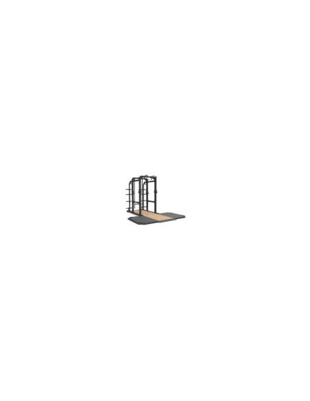 Cage à Squat Power rack Spirit Fitness avec plateforme de levage intégrée : Performance Robustesse et Sécurité Garanties 