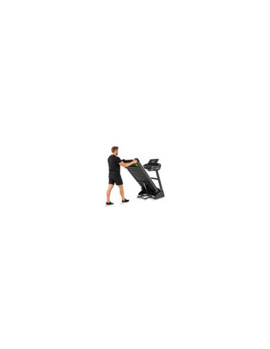Tapis de Course Spirit XT485 : Entraînement Connecté et Repliable 