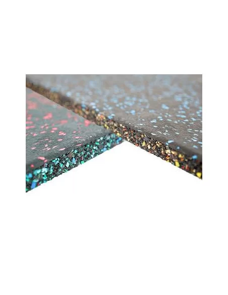 Dalle de Crosstraining Compact 1M² en 15mm tacheté couleurs FD 