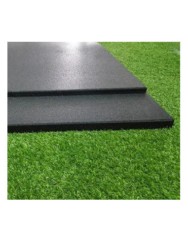 Dalle de Crosstraining Compact 1M² en 15, 20, 25 et 40mm Noir FD 