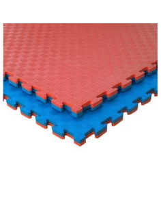 Tatami Puzzle Eva Mat 1000x1000x25mm Rouge/bleu (Haute Densité)