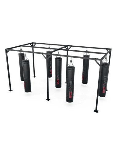 Portique 10 sacs de frappe 9x3M ref 4242-Home-musculation-Pas cher