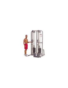 Pro Club Line BodySolid : Double Poulie Musculation Polyvalente 
