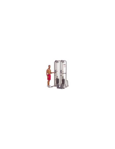 Pro Club Line BodySolid : Double Poulie Musculation Polyvalente 