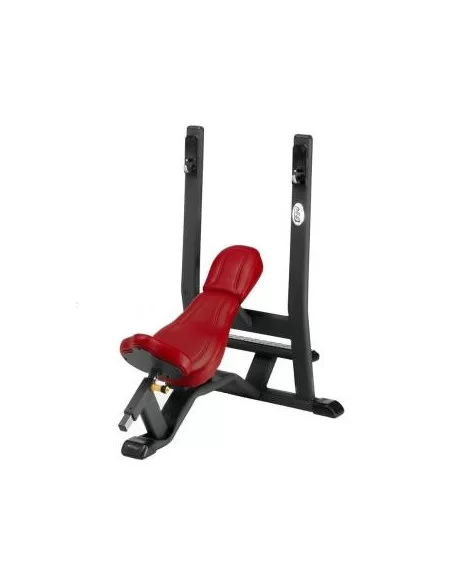 Banc étroit développé incliné pour barre de 1,80m 4SHO071/0-Home-musculation-Pas cher