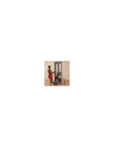 Pro Club Line BodySolid : Double Poulie Musculation Polyvalente 