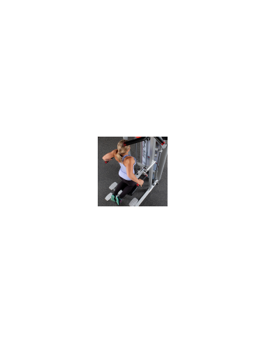 Machine Chin Dip Contrepoids BodySolid Pro Club Line Série 2 