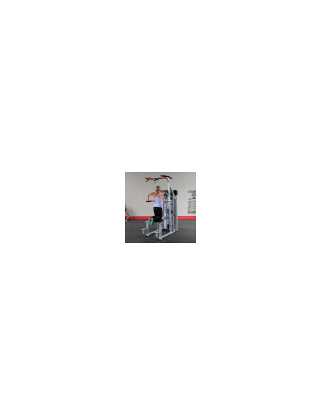 Machine Chin Dip Contrepoids BodySolid Pro Club Line Série 2 