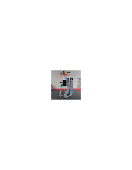 Machine Chin Dip Contrepoids BodySolid Pro Club Line Série 2 