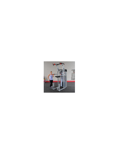Machine Chin Dip Contrepoids BodySolid Pro Club Line Série 2 
