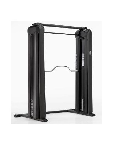 TELJU Fitness Smith machine cadre guidé charge automatique 60+60kg 4SHO003/0-Home-musculation-Pas cher