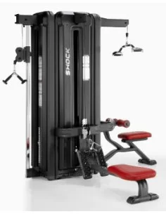 TELJU Fitness  Poulie trois postes 4SHO022/0-Home-musculation-Pas cher