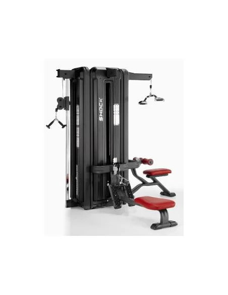 TELJU Fitness  Poulie trois postes 4SHO022/0-Home-musculation-Pas cher