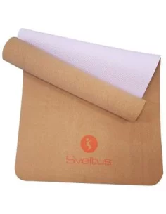 Tapis de yoga en liège Sveltus 