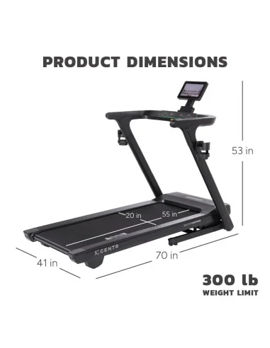 Tapis de course Run S Centr avec console...