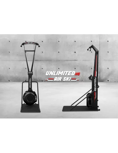 Ski Erg avec plateforme UNLIMITED H5-Home-musculation-Pas cher