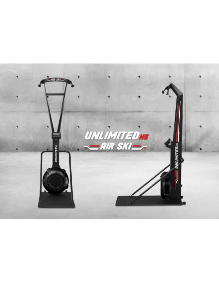 Ski Erg avec plateforme UNLIMITED H5-Home-musculation-Pas cher