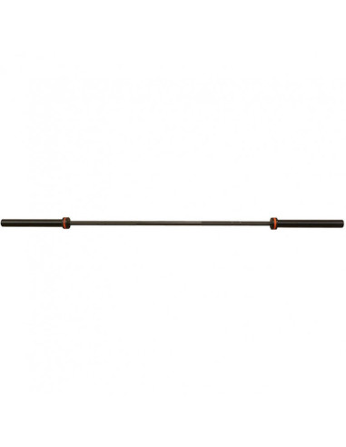 BARRE DE CROSS TRAINING PREMIUM NOIR 220CM - 1800 LBS - 20KG - HOMME 