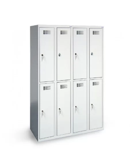 Vestiaire 2 cases superposées-Home-musculation-Pas cher