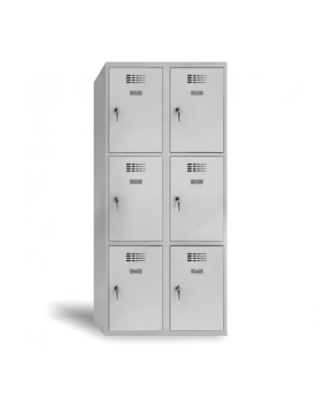 Vestiaire 3 cases superposées-Home-musculation-Pas cher