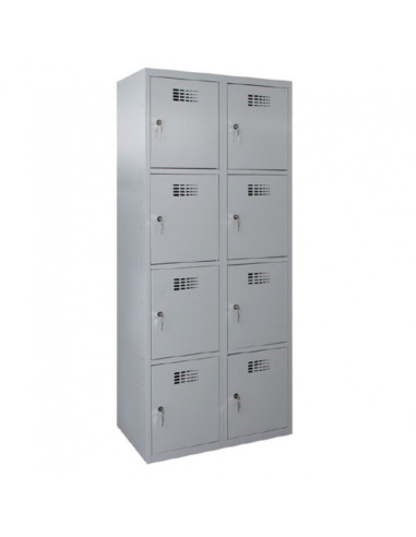 Vestiaire 4 cases superposées-Home-musculation-Pas cher