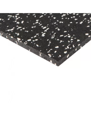 ROULEAU DE SOL 10mx1,25mx6mm NOIR/BLANC-Home-musculation-Pas cher
