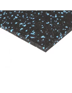 PROTECTION DE SOL EN ROULEAU - EP. 10MM - 6 M - NOIR & BLEU-Home-musculation-Pas cher