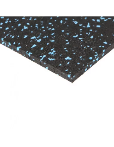 PROTECTION DE SOL EN ROULEAU - EP. 10MM - 6 M - NOIR & BLEU-Home-musculation-Pas cher