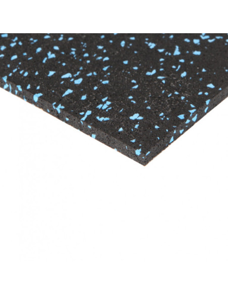 PROTECTION DE SOL EN ROULEAU - EP. 8MM - 8 M - NOIR & BLEU-Home-musculation-Pas cher