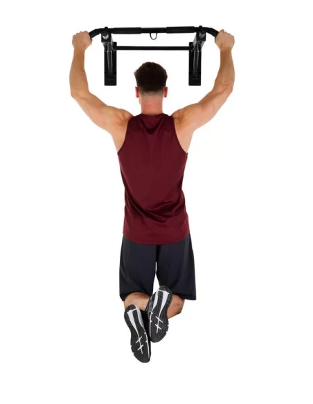 KIT BARRE DE TRACTION + POIGNÉE DE POMPES + MANIQUE-Home-musculation-Pas cher