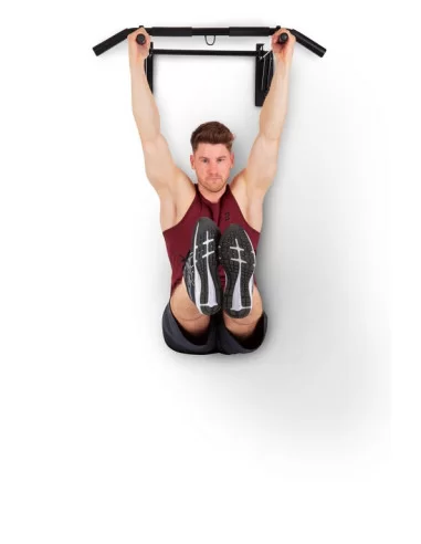 KIT BARRE DE TRACTION + POIGNÉE DE POMPES + MANIQUE-Home-musculation-Pas cher