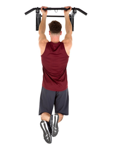 KIT BARRE DE TRACTION + POIGNÉE DE POMPES + MANIQUE-Home-musculation-Pas cher