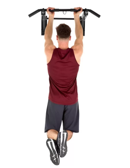 KIT BARRE DE TRACTION + POIGNÉE DE POMPES + MANIQUE-Home-musculation-Pas cher