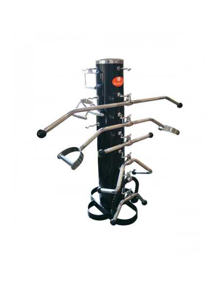 Kit Poulie Musculation - 9 accessoires de tirage 